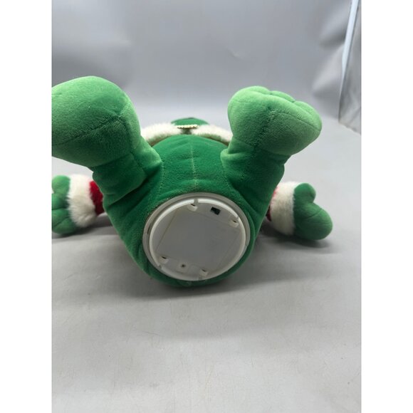 Sterling Inc. Christmas Santa Frog Plush Toy In Red & White Suit 11" Tall READ - Picture 7 of 7